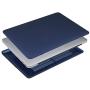 MOSISO Case Only Compatible with MacBook Pro Retina 13 inch (Models: A1502 & A1425) (Older Version Release 2015 - end 2012), Plastic Hard Shell Case & Keyboard Cover & Screen Protector, Navy Blue
