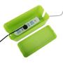 Patioer Cable Management Organizer Box Power Strips Hider Power Cords Hider for Desk, TV, Computer, USB Hub,Cords (Set of Two) (Green)