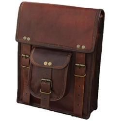 Urban Dezire Mens Genuine Leather Small Briefcase Messenger Satchel Ipad Tab Tablet Bag 11 compatible with Apple product