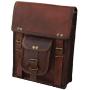Urban Dezire Mens Genuine Leather Small Briefcase Messenger Satchel Ipad Tab Tablet Bag 11 compatible with Apple product
