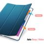 Fintie Case with Pencil Holder for iPad 8th Gen (2020) / 7th Generation (2019) 10.2 Inch - Slim Shell Hard Case with Translucent Frosted Stand Back Cover, Supports Auto Wake/Sleep, Teal