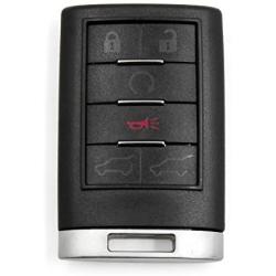 uxcell New 6 Buttons Uncut Insert Key Fob Remote Control Case Shell Replacement OUC60270 for Cadillac Escalade 2007-2014