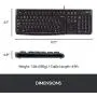 Logitech Desktop MK120 Durable, Comfortable, USB Mouse and Keyboard Combo