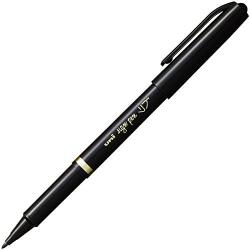 Uni-ball Sign Pen MYT7 N Felt-Tip Pens Pack of 10 Black by OfficeCentre