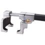 Blueshyhall Universal Anti Theft Lock Car Steering Wheel Lock Secure Anti-Theft Device with Keys,Black