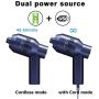 MECO Keyboard Cleaner with Cleaning Gel, Rechargeable Mini Vacuum Cordless Vacuum Desk Vacuum Cleaner, Best Cleaner for Cleaning Dust,Hairs,Crumbs,Scraps for Laptop,Piano,Computer,Car