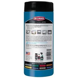 Weiman Electronic Wipes Canister 30 Count (Pack of 2)
