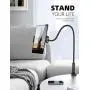 Gooseneck Tablet Mount Holder for Bed - Lamicall Flexible Tablet Arm Clamp, Bed Stand for 4.7-11'' Devices, Such as iPad Mini 7.9, Air 9.7, Pro 10.5/11, Switch, Galaxy Tabs - Black Gooseneck Tablet Mount Holder for Bed - Lamicall Flexible Tablet Arm Clamp, Bed Stand for 4.7-11'' Devices, Such as iPad Mini 7.9, Air 9.7, Pro 10.5/11, Switch, Galaxy Tabs - Black