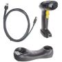 Zebra/Motorola Symbol DS6878-SR 2D Wireless Bluetooth Barcode Scanner, Includes Cradle and USB Cord (Renewed)