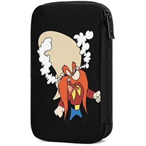 Hxuedan Yosemite Sam Looney Tunes The Data Cable Storage Bag Is A Portable And Independent Design SuitableVFor Travelers To Place The Data Cable, Earphone And Electronic Product Data Cable Storage Bag