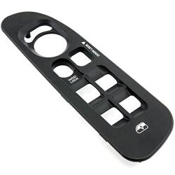 Red Hound Auto 2002-2005 Compatible with Dodge Ram 1500 2500 3500 Quad Cab Bezel Dark Gray for Master Window Switch Panel Plate