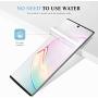 apiker 4 Pack Screen Protector Compatible with Samsung Galaxy Note 10 Plus, Soft TPU Film Support Fingerprint Sensor