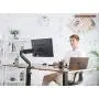EleTab Single Monitor Desk Mount Stand - Articulating Full Motion Swivel Gas Spring Monitor VESA Arm Fits for Computer Monitor 17 to 32 inches, Holds up to 17.6 lbs