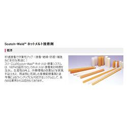 3M Hot Melt Adhesive 3792 LM Q, Clear, 5/8 in x 8 in