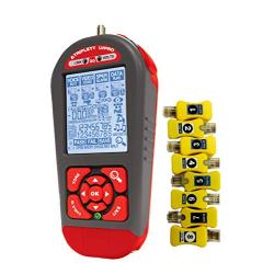 Triplett LVRPO30SR Network Cable Tester/Verifier with 12 Tester Apps and 8 RJ45 Smart Remotes - COAX, CAT5/5e/6/6a/7, Shielded/Unshielded