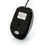 Verbatim Optical Mouse - Wired with USB Accessibility - Mac & PC Compatible - Silver