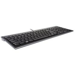 Kensington Slim Type Wired Keyboard (K72357USA),Black