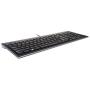 Kensington Slim Type Wired Keyboard (K72357USA),Black