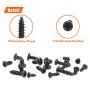 HELIFOUNER 600 Pieces M2 M2.3 M2.6 M3 Phillips Micro Laptop Repair Screws, Computer Pan Head Self-Tapping Screws, Electronic Mini Screws