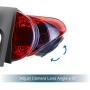 DALLUX Savana Cargo Van Brake Light Backup Camera for Transporter Chevrolet Express/GMC Savana 2003-2019/Chevy Explorer Van,3rd 170°Angle Waterproof Microphone Built-in Adjustable Lens Roof Mount Cam
