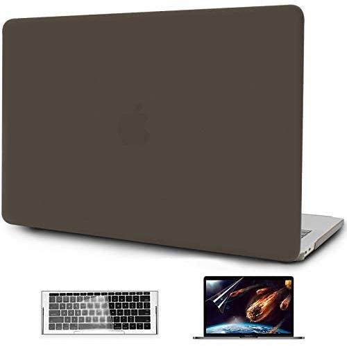 OneGET Laptop Case for MacBook Pro 13 Inch Case with Touch Bar 2016 2019 A1989 A1706 A1708 A2159 Minimalist Thin Matte PP Hard Shell Cover for Pro 13 (Black)
