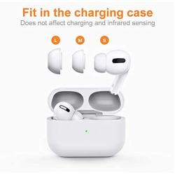 Link Dream 12 Pieces Replacement Ear Tips for AirPods Pro Silicon Ear Buds Tips with Portable Storage Box (White)