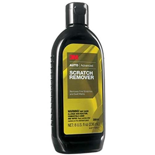 3M Scratch Remover, 39044, 8 fl oz,Black