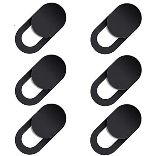 Camera Cover 6 PCS， Webcam Cover Slide，Ultra-Thin Webcam Cover Slide for Laptop, MacBook, PC, Cell Phone and More Accessories，Protect Your Privacy and Security
