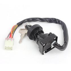Wingsmoto Key Ignition Switch Replacement for LTA400 LTA400F LTA400FC Eiger 400 2WD 4WD 2002 2003 2004 2005 2006 2007