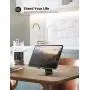 Tablet Stand Multi-Angle, Lamicall Tablet Holder: Desktop Adjustable Dock Cradle Compatible with Tablets Such As iPad Air Mini Pro, Phone XS Max XR X 6 7 8 Plus More Tablets (4-13 Inch) - Black