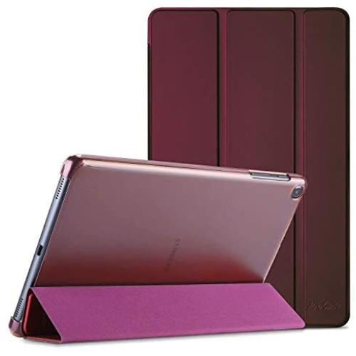 ProCase Galaxy Tab A 10.1 Case 2019 Model T510 T515 T517, Slim Lightweight Stand Case Shell Cover for 10.1 Inch Galaxy Tab A Tablet SM-T510 SM-T515 SM-T517 2019 Release -Wine