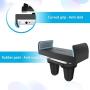 Car Cell Phone Mount, Lamicall Air Vent Clip Holder, Universal Stand Hands Free Cradle Compatible with Phone 12 Mini 11 Pro Xs Xs Max Xr X 8 7 6 6s Plus SE and Other 4.7-6.5 Smartphones - Gray