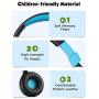 Kids Headphones, Mpow CHE1 Wired Headphones for Kids Teens Children Boys with Volume Limit 94dB, Foldable Adjustable On Ear Headphones for School, Travel, Compatible with Cellphones, Tablets, PC