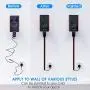 Cord Hider, 142in Mini Wire Cable Cover, PVC Cable Concealer Channel, Paintable Cord Cover to Hide Speaker Wire, Ethernet Cable, 9X L15.7in W0.48in H0.32in, CC05 Brown