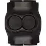 Morris Products Black Insulated 2 Conductor Splice Connector – 250-6 Wire Range, 5/16 Allen Hex – 2.2”L x 2.41”W x 2.22”H – Dual Entry – Pre-Filled, Easy Entry, Rubber Vinyl Coating, 2 Set Screws Morris Products Black Insulated 2 Conductor Splice Connector – 250-6 Wire Range, 5/16 Allen Hex – 2.2”L x 2.41”W x 2.22”H – Dual Entry – Pre-Filled, Easy Entry, Rubber Vinyl Coating, 2 Set Screws