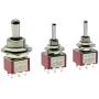 SALECOM 1x Guitar/AMP Fat Bat Toggle Switch DPDT 3 Way ON ON ON and 2x Mini Toggle Switches On/On/On