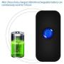 Mini Bluetooth 2D Barcode Scanner,Alacrity 3-in-1 2.4G Wireless/USB Wired/Bluetooth Bar Code Reader Portable 1D QR Image Scanner PDF417 Data Matrix Code for iPad, iPhone, Android, Tablets or Computer