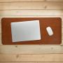 Londo Leather Extended Mousepad - Light Brown