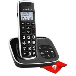 Clarity BT914 Severe Hearing Loss Cordless Amplified Phone With Circuit City Microfiber Cleaning Cloth