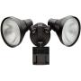 Defiant 180 Degree Black Motion-Sensing Outdoor Security Light DF-5416-BK-A