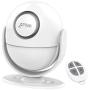 CPVAN Motion Sensor Alarm, Wireless Infrared Home Security System, PIR Motion Detector Alert (125dB, 328ft, Battery Operated) with Remote Control(Key Fob). Model: CP2