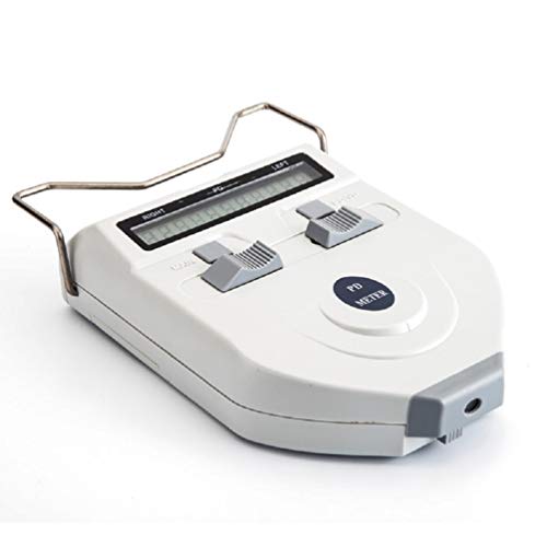 Enshey 45~82 mm Optical Digital Pupillary Distance Meter LED PD Meter Pupilometer Interpupillary Distance Measuring Tool Ophthalmic Equipment with LCD Display Optical Pd PDs