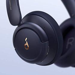 Soundcore by Anker Life Q30 Hybrid Active Noise Cancelling Headphones with Multiple Modes, Hi-Res Sound, Custom EQ via App, 40H Playtime, Comfortable Fit, Bluetooth Headphones, Connect to 2 Devices