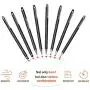 Penyeah Stylus Pen, 4 in 1 Disc Stylus Pens for Touch Screens, High Precision and Sensitivity Universal Capacitive Stylus, Stylist for Tablets,iPhone,iPad,Laptops with 4 Replacement Tips - Black