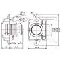 Encell Set of 5 Push Button Latch Cupboard for RV Camper Motor Home Caravan