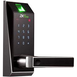 ZKTeco Smart Door Lock, Keyless Entry Door Lock Deadbolt with keypad, Fingerprint Door Lock, Electronic Deadbolt Lock, Biometric Door Lock Work with APP, Code, Fingerprint