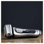 Braun Electric Razor for Men, Series 9 9291cc Electric Shaver with Precision Trimmer, Rechargeable, Wet & Dry Foil Shaver, Clean & Charge Station and Leather Travel Case