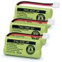 BT18433 BT28433 BT184342 BT284342 BT183348 BT283348 BT-1011 Replacement Battery Compatible for Vtech Phone CS6209 CS6219 CS6229 DS6151 89-1330-01-00 CPH-515D(Pack of 3)