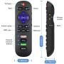 Replacement RC280 RC282 Remote for TCL Roku Smart LED TV with Buttons for Netflix, Sling, Hulu, and DirecTV Now