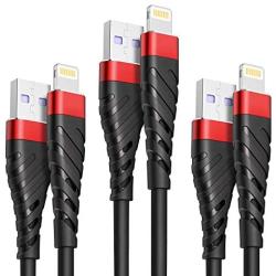 iPhone Charger 10ft, 3 Pack [MFI Certified] Lightning Cable 10 Foot, Extra Long 10 Feet iPhone Charging Cord, 2.4A iPhone Power Wire Compatible with iPhone12/11/XS/Max/XR/X/8/8P/7P/6/iPad